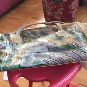 SAM SAM by p.l.k.imports inc.hand painted NWT handbag